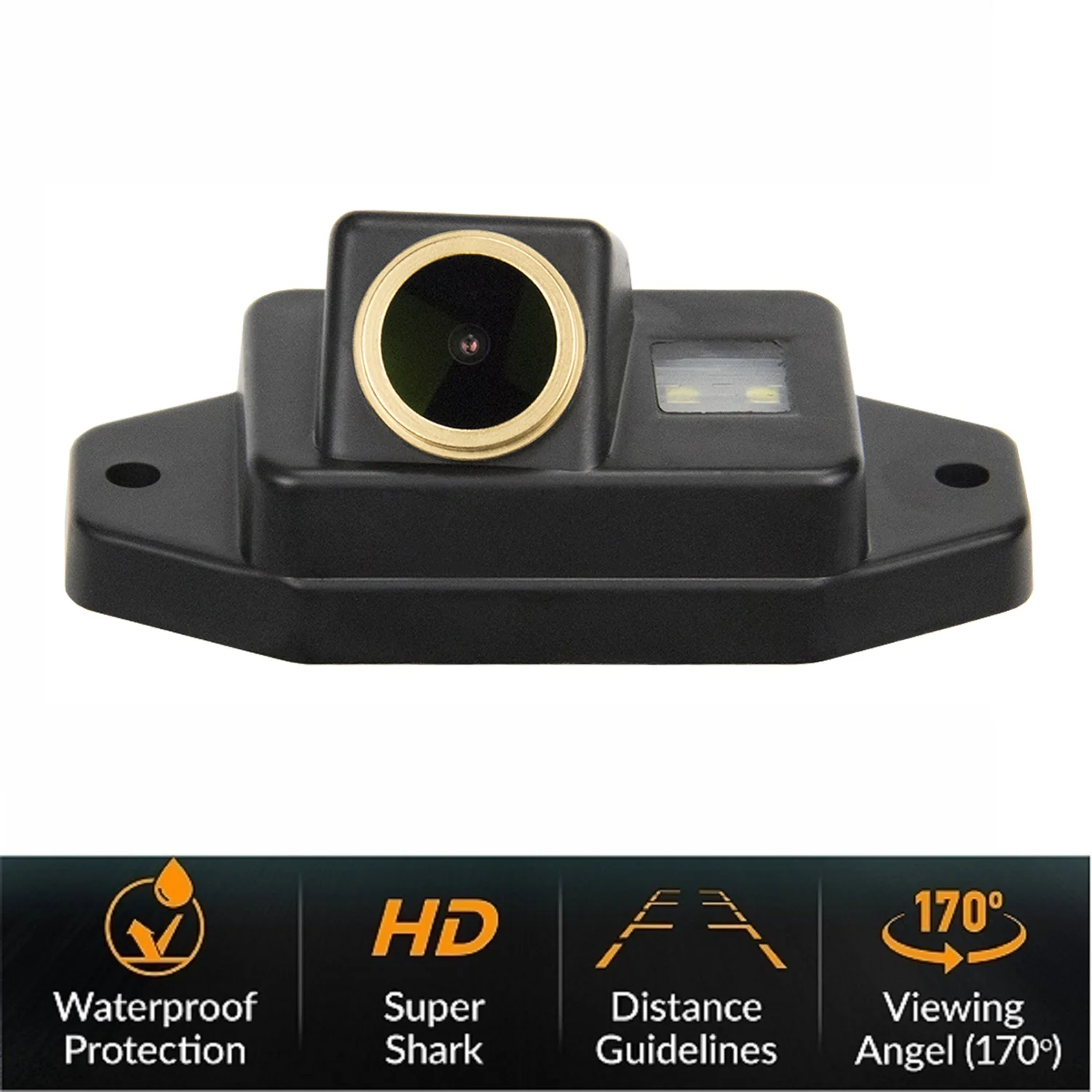 HD1280*720P Rear Reversing Backup Camera for Toyota Land Cruiser 120 Series Toyota Prado 2700 4000 2002-2020 Toyota FJ Cruiser