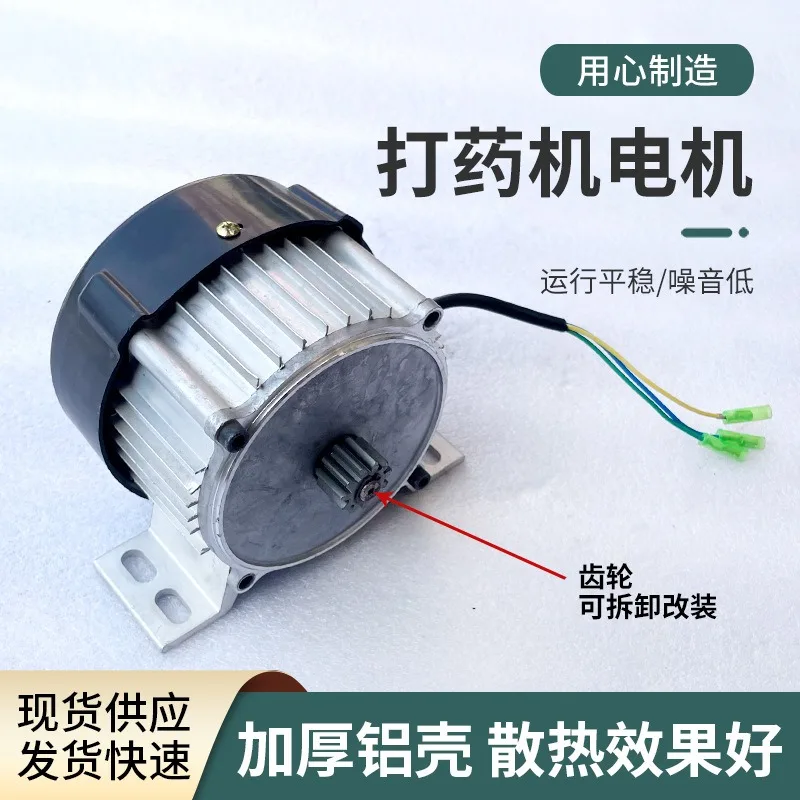 Dosing machine motor gear removable modified brushless motor 12V48V72V220 DC motor