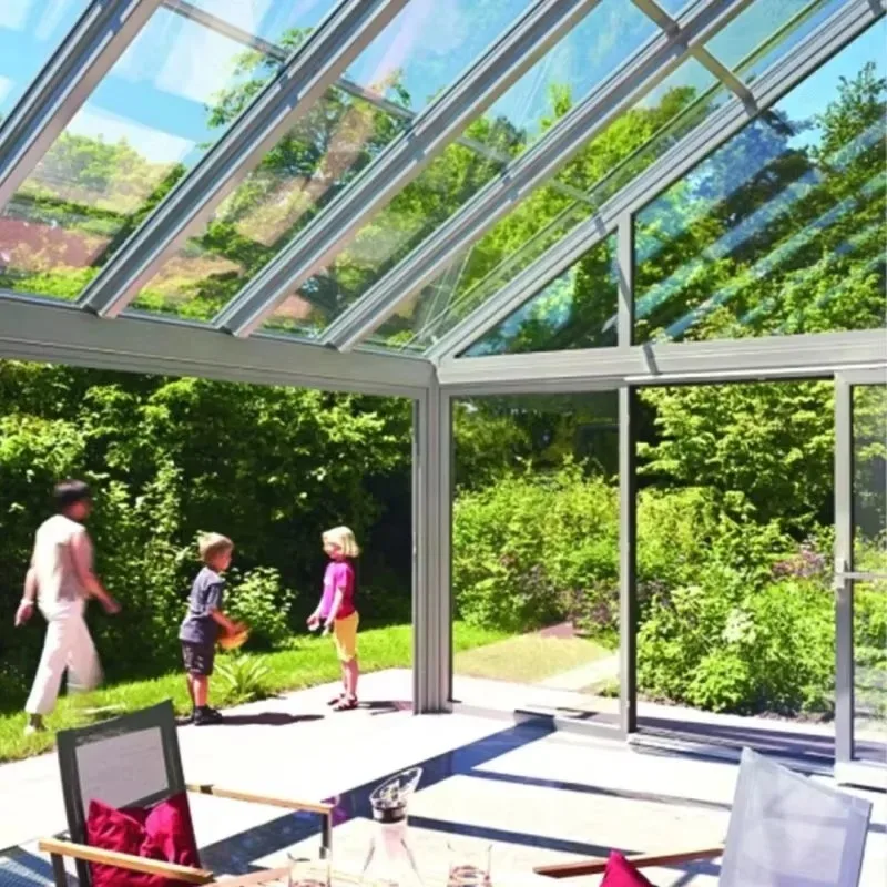 Custom-designed Patio Greenhouses  Winter Gardens  and Year-round Sunrooms Suitable for Villas and Farms  Shelters