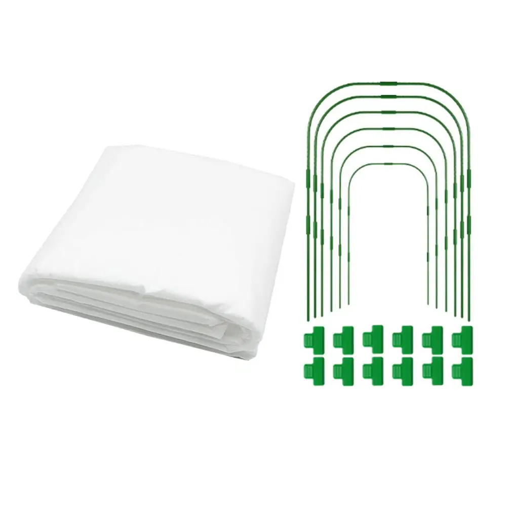 

Комплект антифриза для покрытия растений. Ультратонкий комплект садовой сетки с обручами. Защитите свои растения от насекомых. Комплект антифриза.