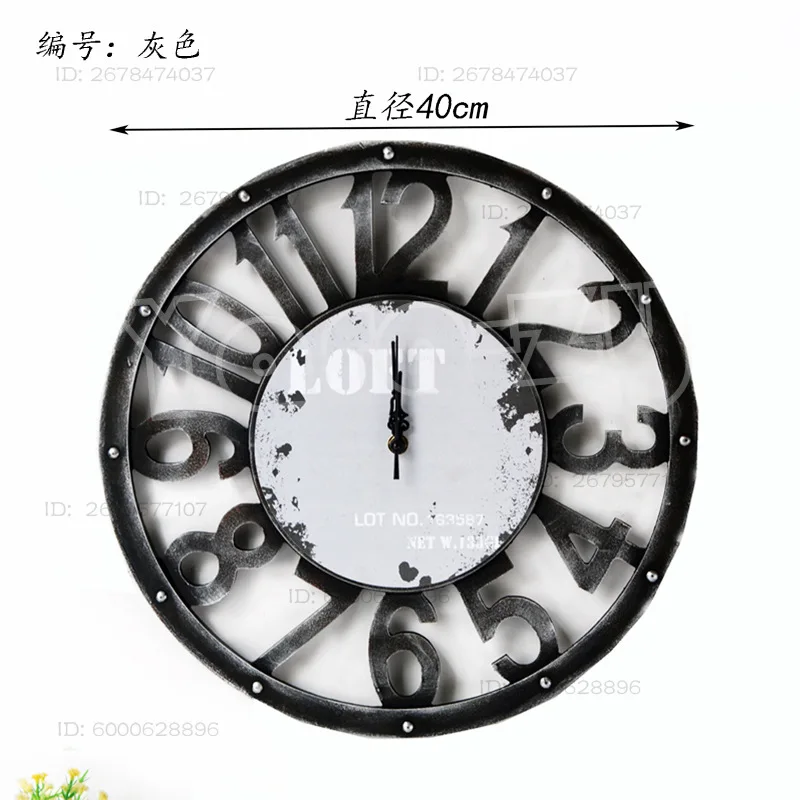 bar-wall-sticker-clock-retro-industrial-style-home-gear-decoration-gear-two-color-wall-clock-wooden-wall-sticker-clock