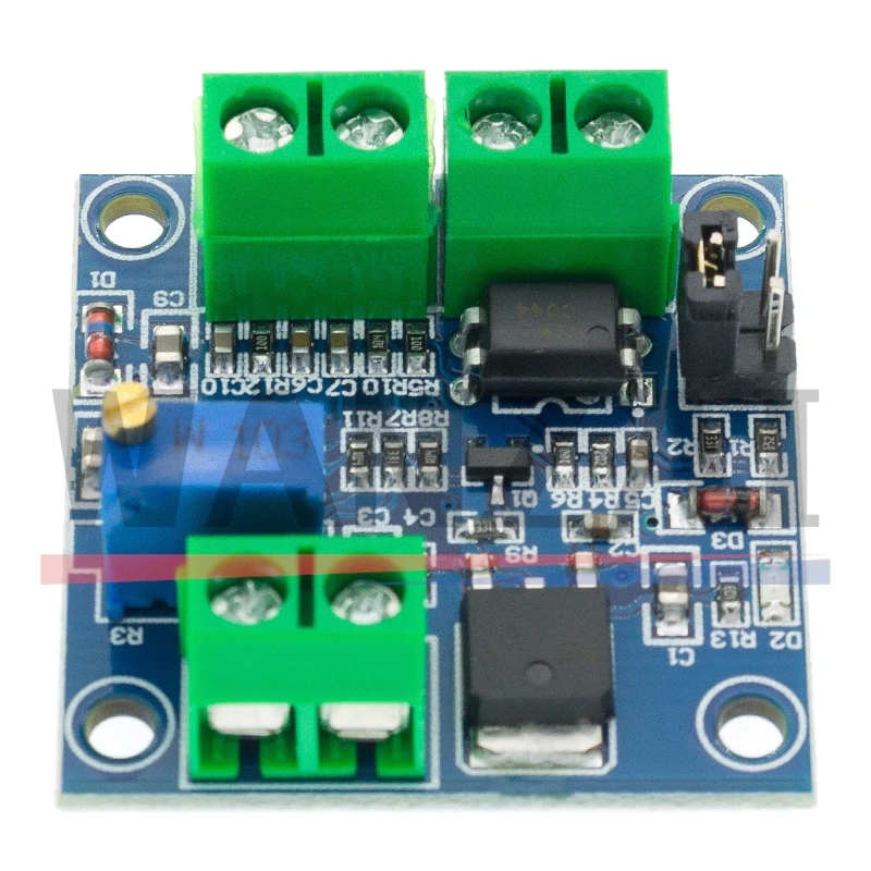 PWM to Voltage Converter Module 0%-100% to 0-10V for PLC MCU Digital to Analog Signal PWM Adjustabl Converter Power Module