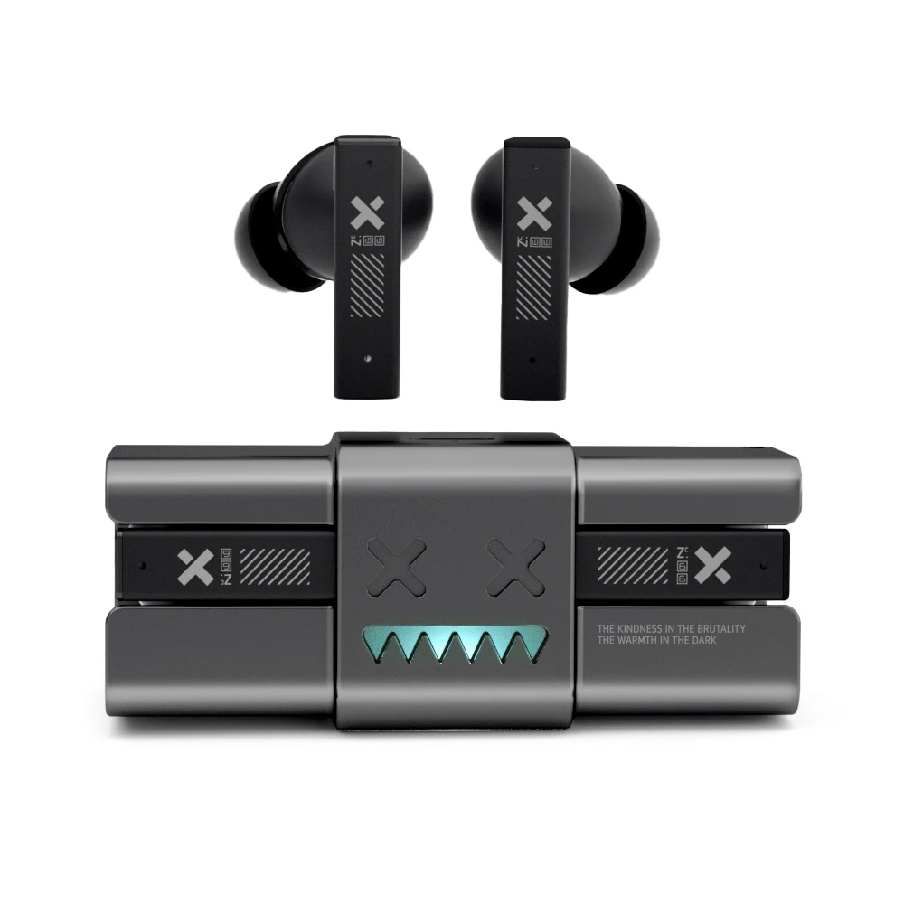 Zombie Cat -45dB ANC Bluetooth-oortelefoon Diepe bas Actieve ruisonderdrukking Koptelefoon Sport Bluetooth 5.4 oordopjes met ketting