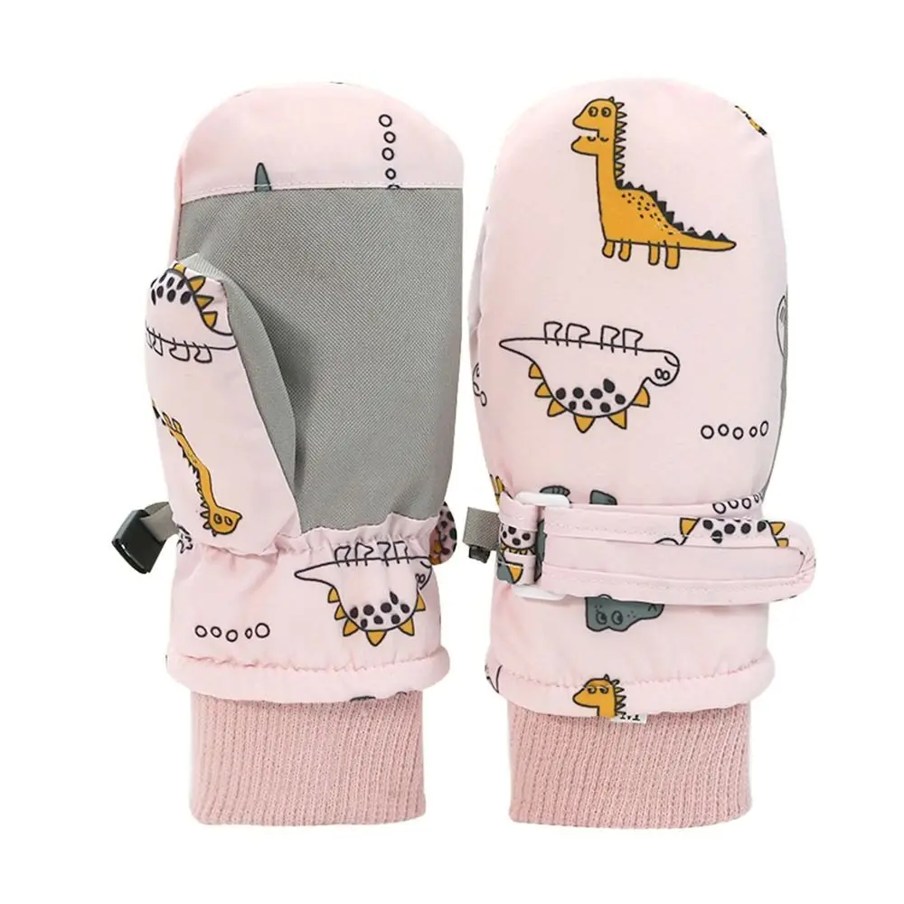 

New Thick Warm Children Ski Gloves Windproof Waterproof Sports Mittens Non-slip Snow Snowboard Cycling Gloves Boys Girls
