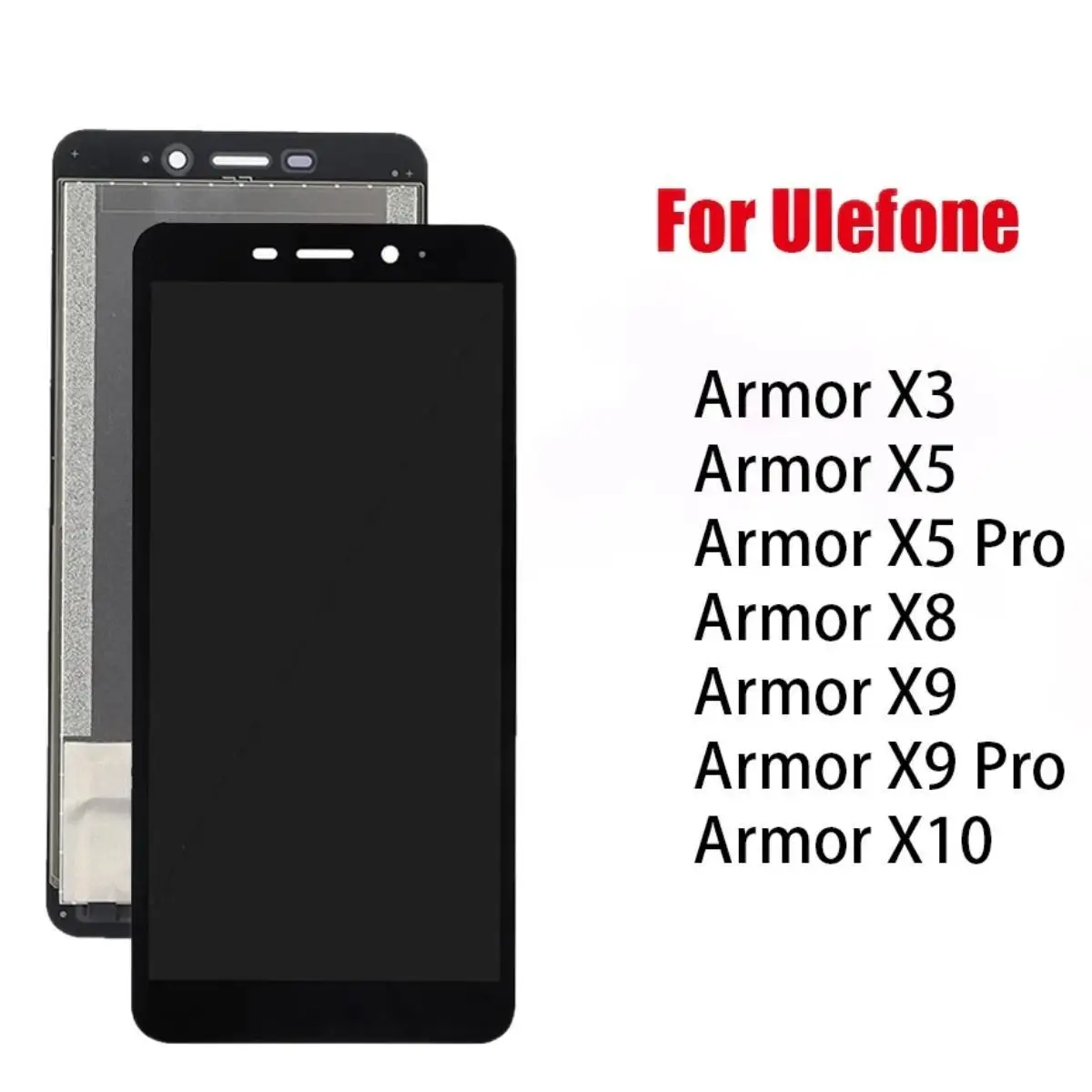 

Высококачественный ЖК-дисплей для Ulefone Armor X3 X5 X10 X9 X5 Pro, ЖК-дисплей, сенсорный экран, сенсорная панель в сборе, Запасная часть