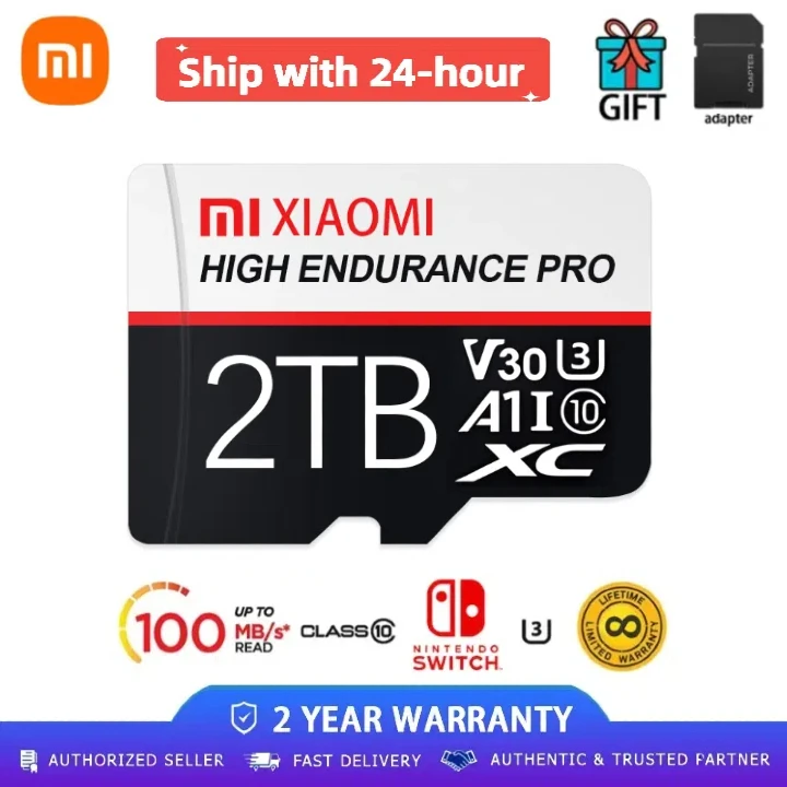 Karta Xiaomi klasy 10 V60 TF karta pamięci 2TB karta 128GB Mini SD karta 512GB 256GB A2 U3 karta Micro szybka karta TF do aparatu telefonu