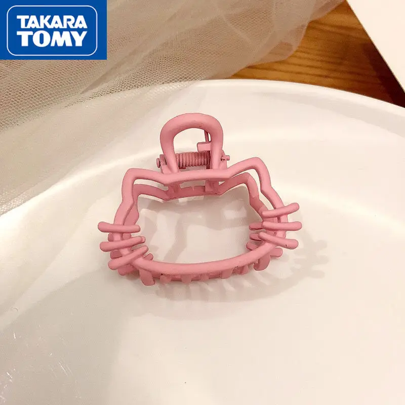 

TAKARA TOMY Hellokitty Girl Cartoon Cute Grab Clip Girl Bangs Side Clip Hair Grab The Back of The Head Sweet Hair Accessories