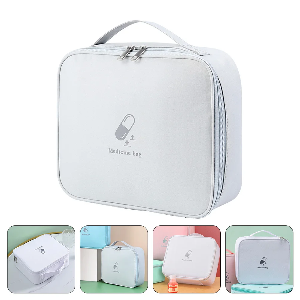 

Portable Emergency Bag Oxford Cloth First Aid Kit Travel Medicine Organizer Medical Storage Bag Outdoor Activities