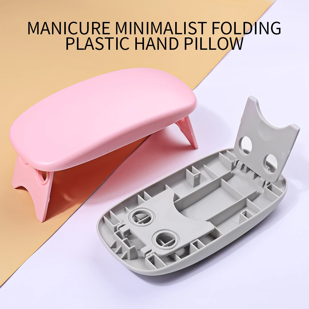 Foldable Nail Hand Rests Manicure Rest Arm Stand Pillow Cushion Holder Desktop Nail Arm Rest Wrist Support Nail Stylist Supplies