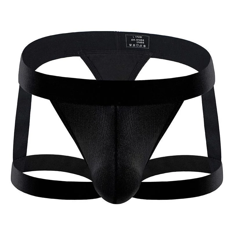 Men Thongs Sexy Lingerie Breathable T-back Panties Thongs Low Waist Underwear