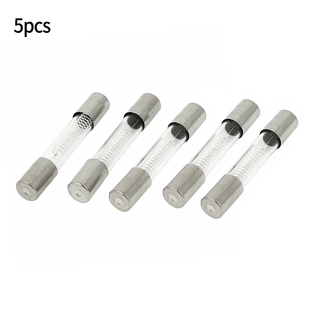 5Pcs 5KV 0.85A Microwave Oven Fuse 6x40mm Glass Tube Special Fuse Microwave Spare Parts Accessories