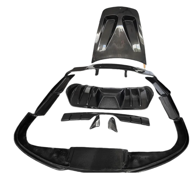 

High Quality Body Kit for Ferrari F430 Harma Style Accessories Carbon Fiber Front Lip Rear Diffuser Spoiler Side Skirt Hood