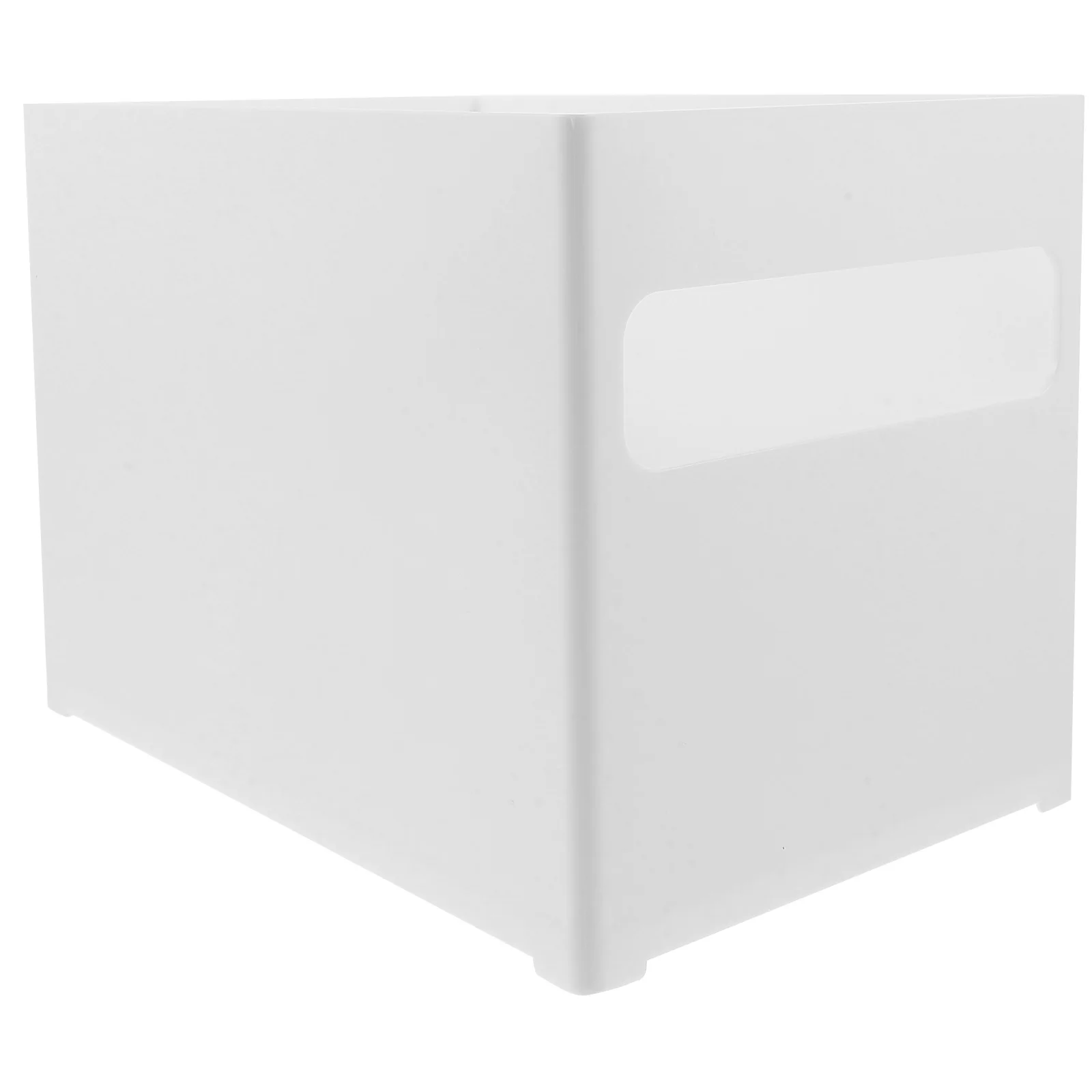 

Right Angle Kitchen Storage Box Plastic Bin for Food Snacks Sundries Sturdy Corner Pantry Fridge Cosmetics ganizer