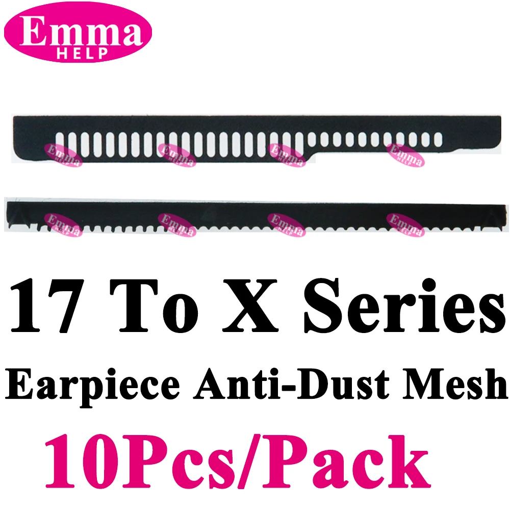 Origianl Earpiece Mesh For iPhone 15 14 13 12 11 16 17 Pro Max Mini Plus Ear Speaker Anti Dust Mesh Grill Bracket Receiver Net