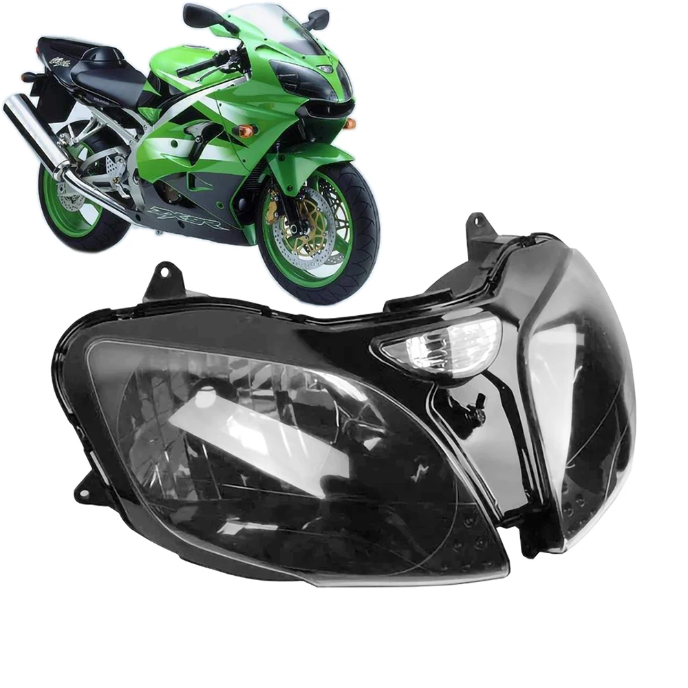 New For Ninja ZX-9R zx9r 2000 2001 2002 2003 00 01 02 03 Motorcycle Headlight Replace Headlamp Lighting Lamp Clear