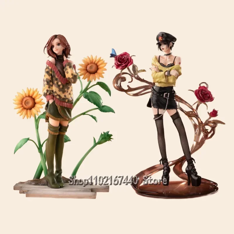 22cm Oosaki Nana Figure Hobbymax Anime 1/8 Nana Komatsu Action Figures Sunflower Figurine PVC Collection Toys for Child Gift