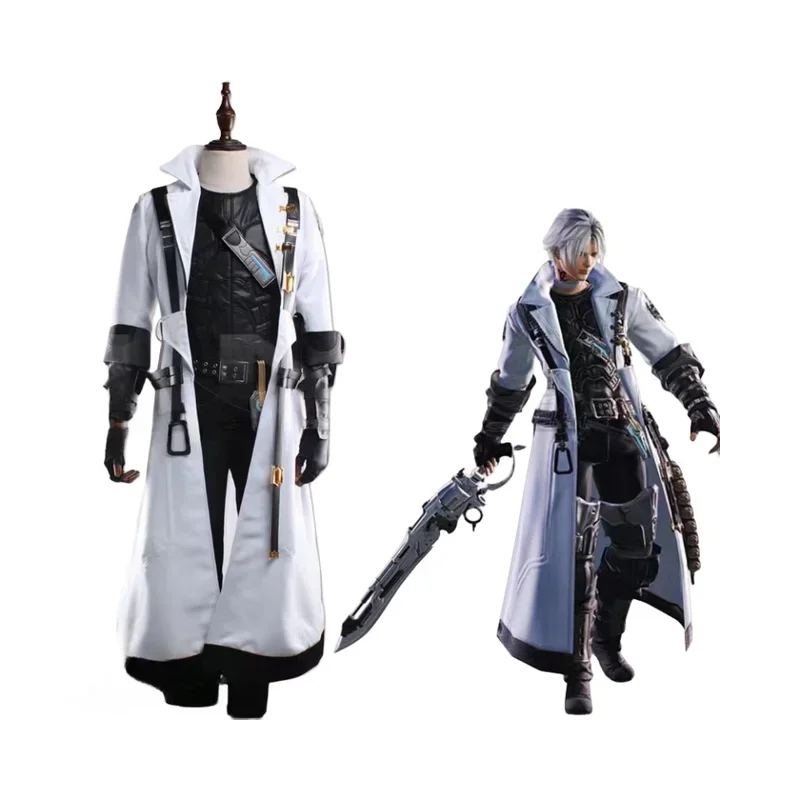 Final Fantasy XIV FF14 Thancred Waters Cosplay Costume Party Christmas Halloween Custom Made Any Size