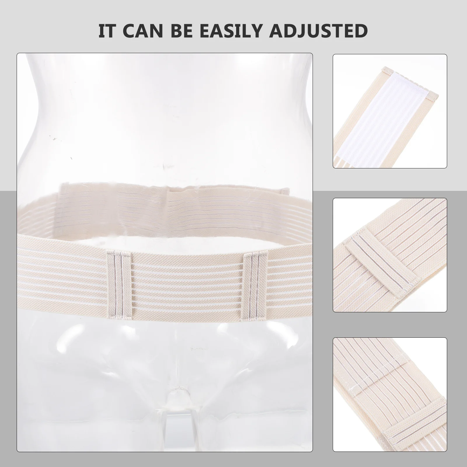 

1pc Adjustable Peritoneal Dialysis Belt Soft Comfortable Skin-Friendly Catheter Securing Waistband For Protection