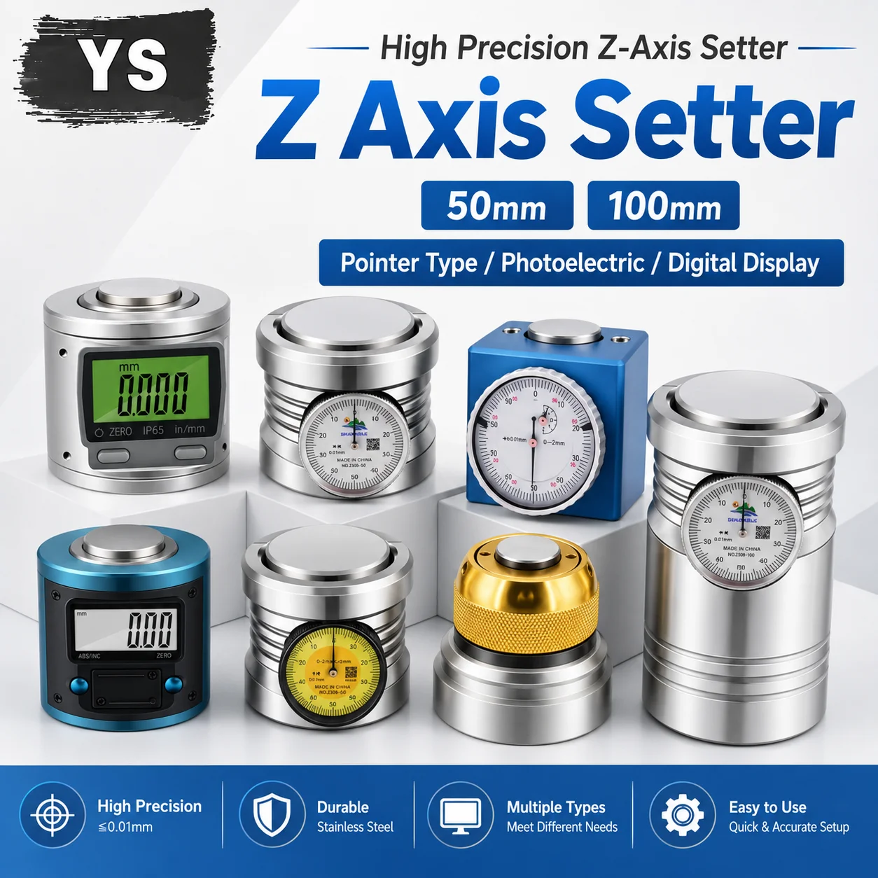 z-axis-tool-presetter-probe-precision-tool-setting-zero-gauge-pointer-digital-magnetic-photoelectric-for-cnc-machining-center