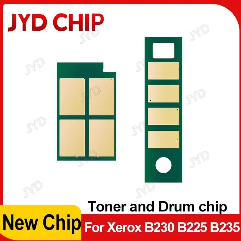 New B230 B225 B235 Toner Chip 006R04400 006R04401 006R04404 006R04403 Chips Reset Compatible for Xerox B230 Drum Chip 013R00691