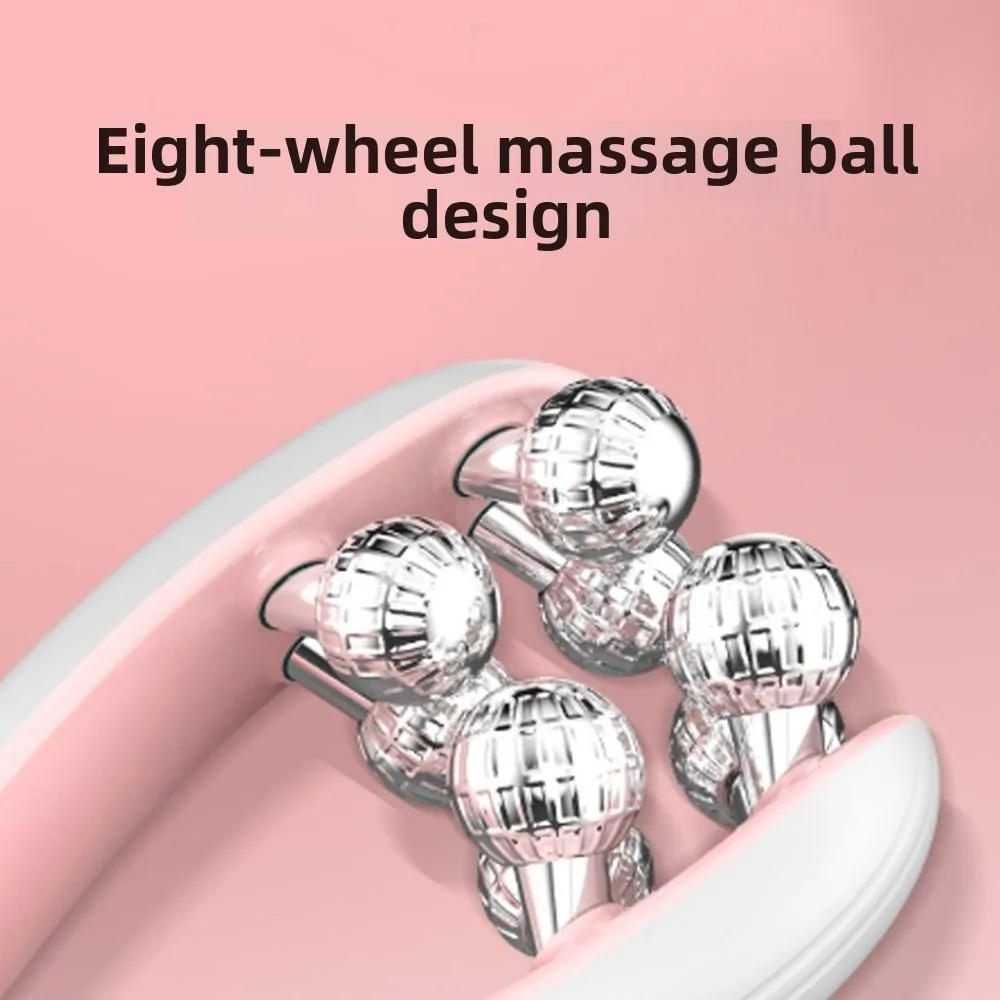 

with 3D Roller Wireless Microcurrent Facial Massager 3 Intensity Levels Rechargeable Lifting Toning Tool Easy to Use Portable