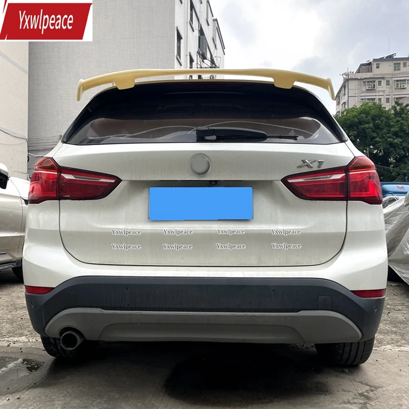 

For BMW X1 F48 Roof Spoiler 2016 2017 2018 2019 2020 2021 2022 ABS Plastic Rear Trunk Wing Body Kit Accessories