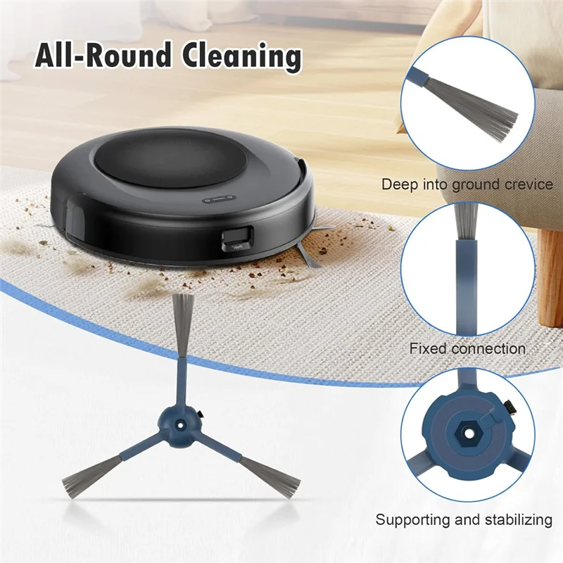 BAAN-brosse latérale principale, filtre, lingette, sac à poussière, Kit d'accessoires pour aspirateur Eufy pour aspirateur Omni C20