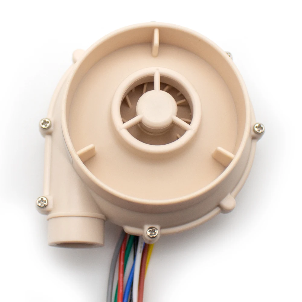Micro ventilador de ar sem escova dc 12/24v ventilador centrífugo elétrico industrial de alta pressão ventilador de alta velocidade diâmetro 70mm wm7040