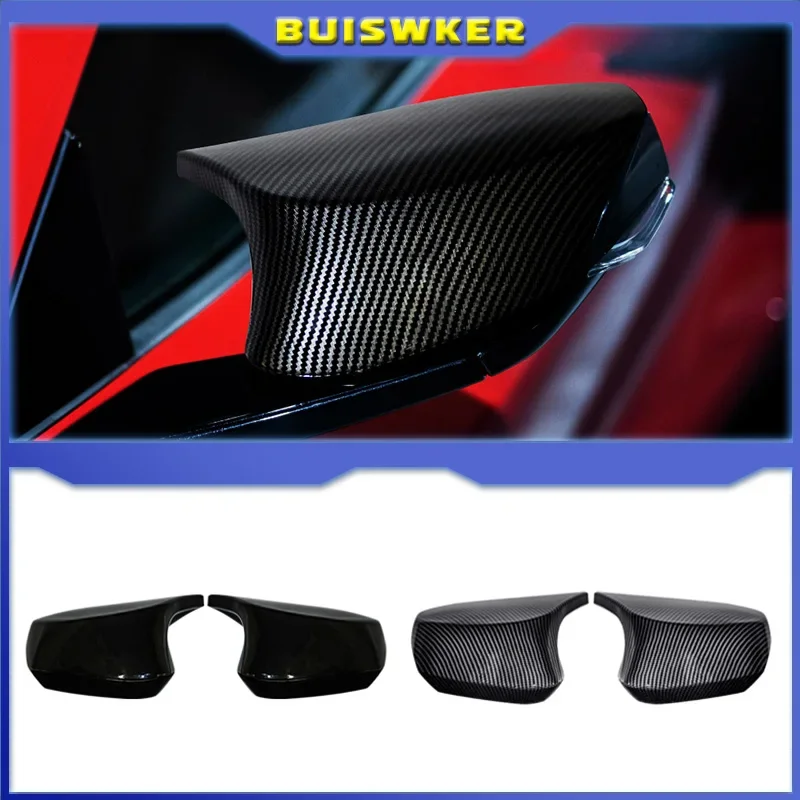 Side Wing Rear view Rearview Mirror Cover For Chevrolet Corvette Stingray C8 Coupe 2020 2021 2020 Real Carbon Fiber