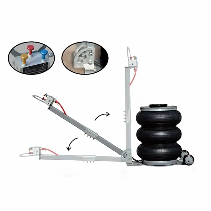 SXLL أدوات إصلاح السيارات عالية الجودة 3 طن 5 طن ثلاثة عبوات رافعة رفع هواء السيارة مقبس بالون هوائي