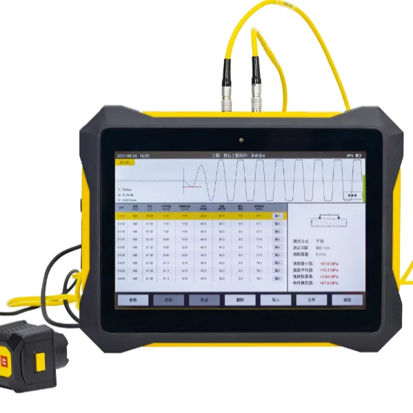 Good Price  2024 HC-U91  Ultrasonic Concrete Crack Width Depth Strength Testing Detector