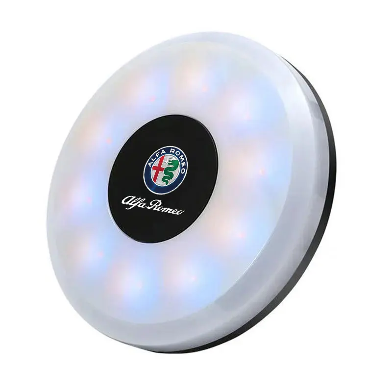 Lumière d'ambiance de plafond pour voiture, lumière tactile, lampe de lecture LED, lumière nocturne pour Alfa Romeo Sportiva Giulia 159 156 MITO Stelvio 147