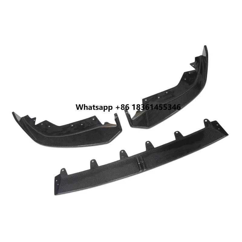 

Dry Carbon Fiber Front Bumper Lip ADR Style for 3 Series G20 LCI Carbon Bodykit
