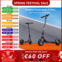 EU STOCK Original Ninebot By Segway F2 Pro Electric Scooter 32km/h Max Speed 900W Motor 55km Max Range Kickscooter