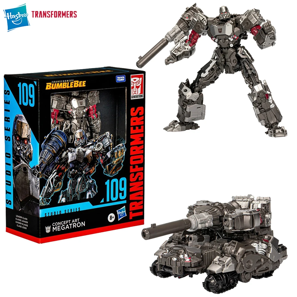 

[In-Stock] Hasbro Transformers Studio Series SS109 Megatron 21.6cm Leader Class Action Figure Nice Movie Robot Model Toys