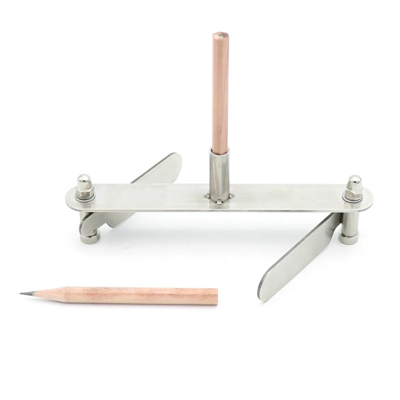1Piece Stainless Steel Center Scriber For Marking Gauge Center Finder Scribing Compass