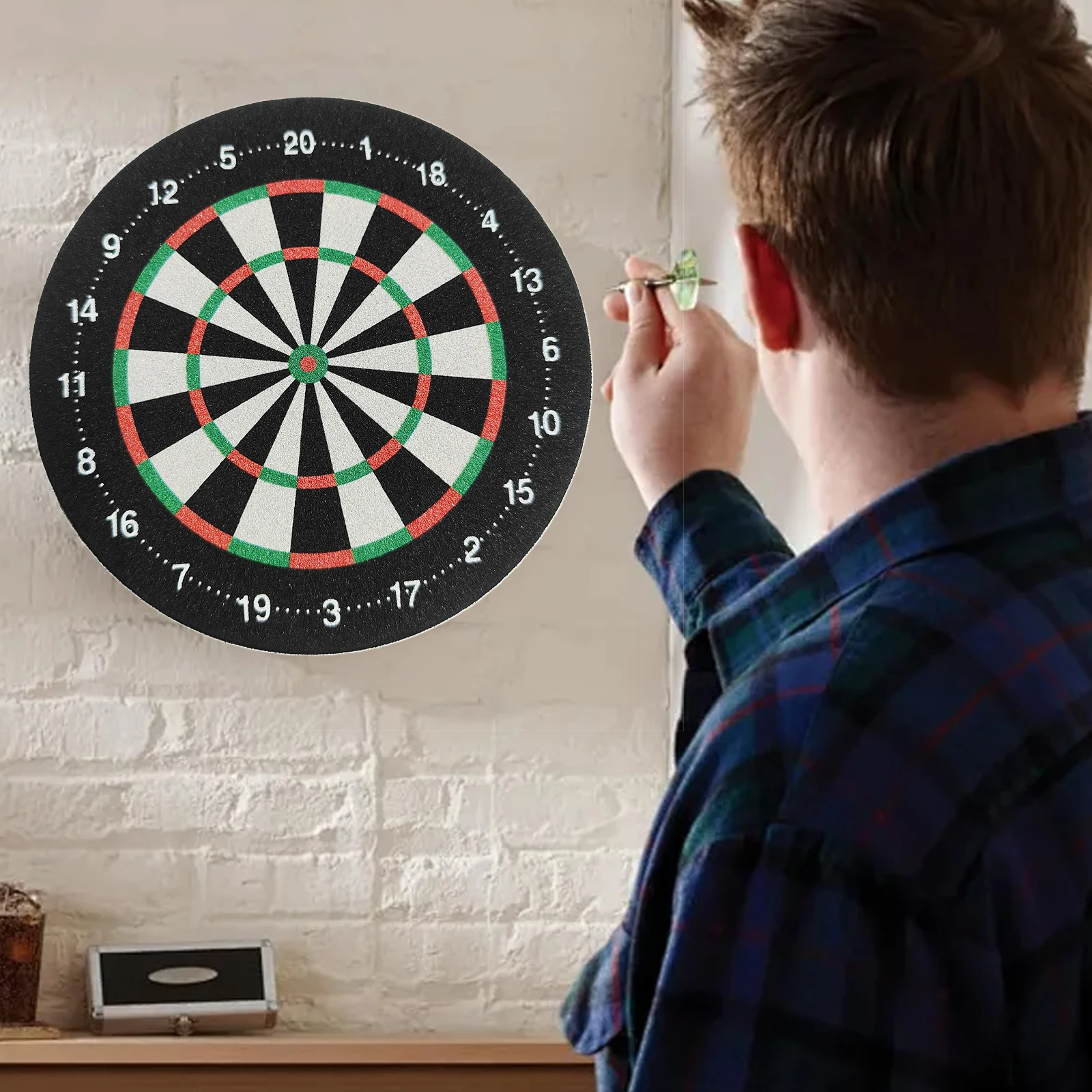 

2pcs Mini Dart Dock EVA Foam Dart Holder Dartboard Design Display Stand Holder for Outdoor Home Family Party Games