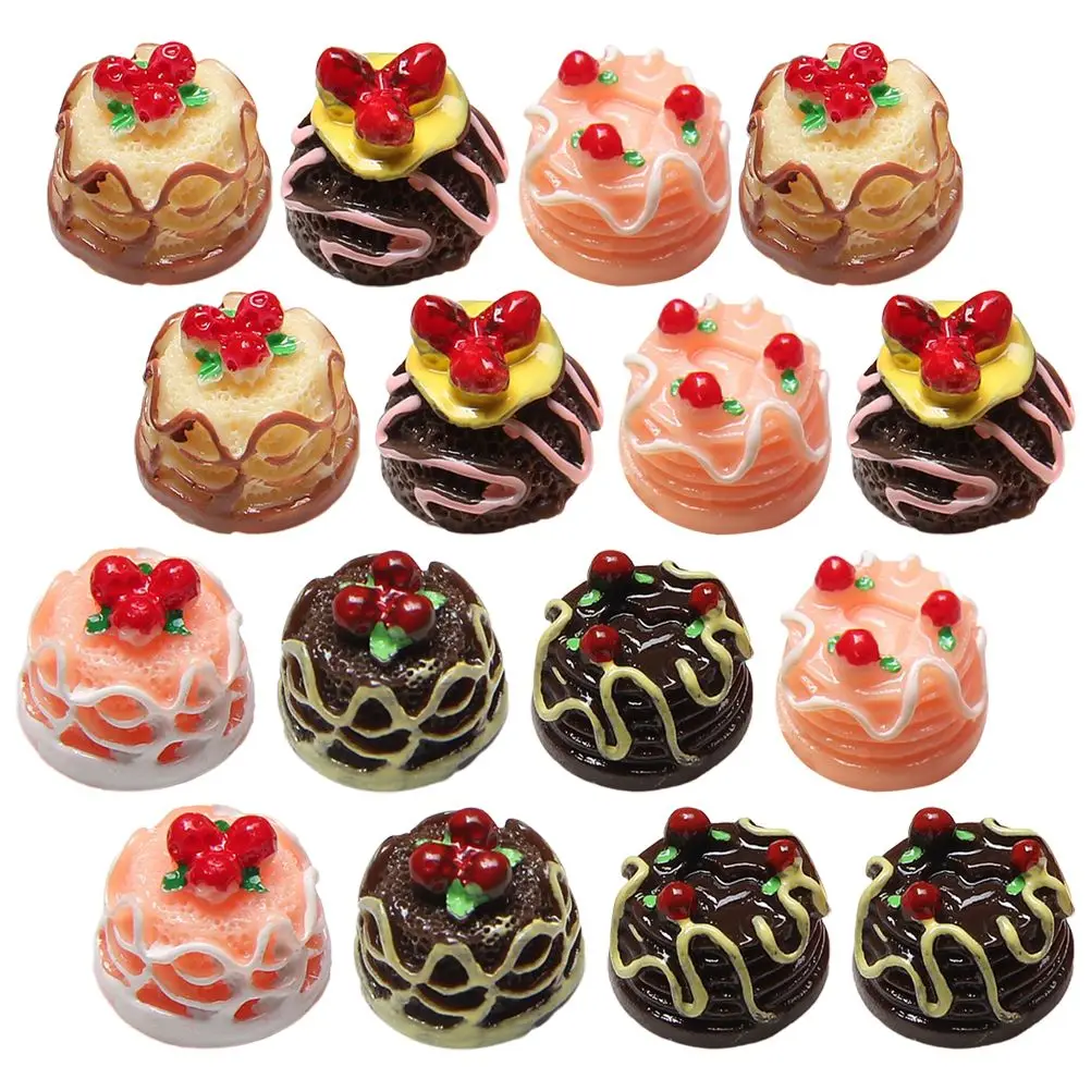 

Faux Cake Model Simulation Accessories Decoration Decorative Sweet Fake Food Desserts