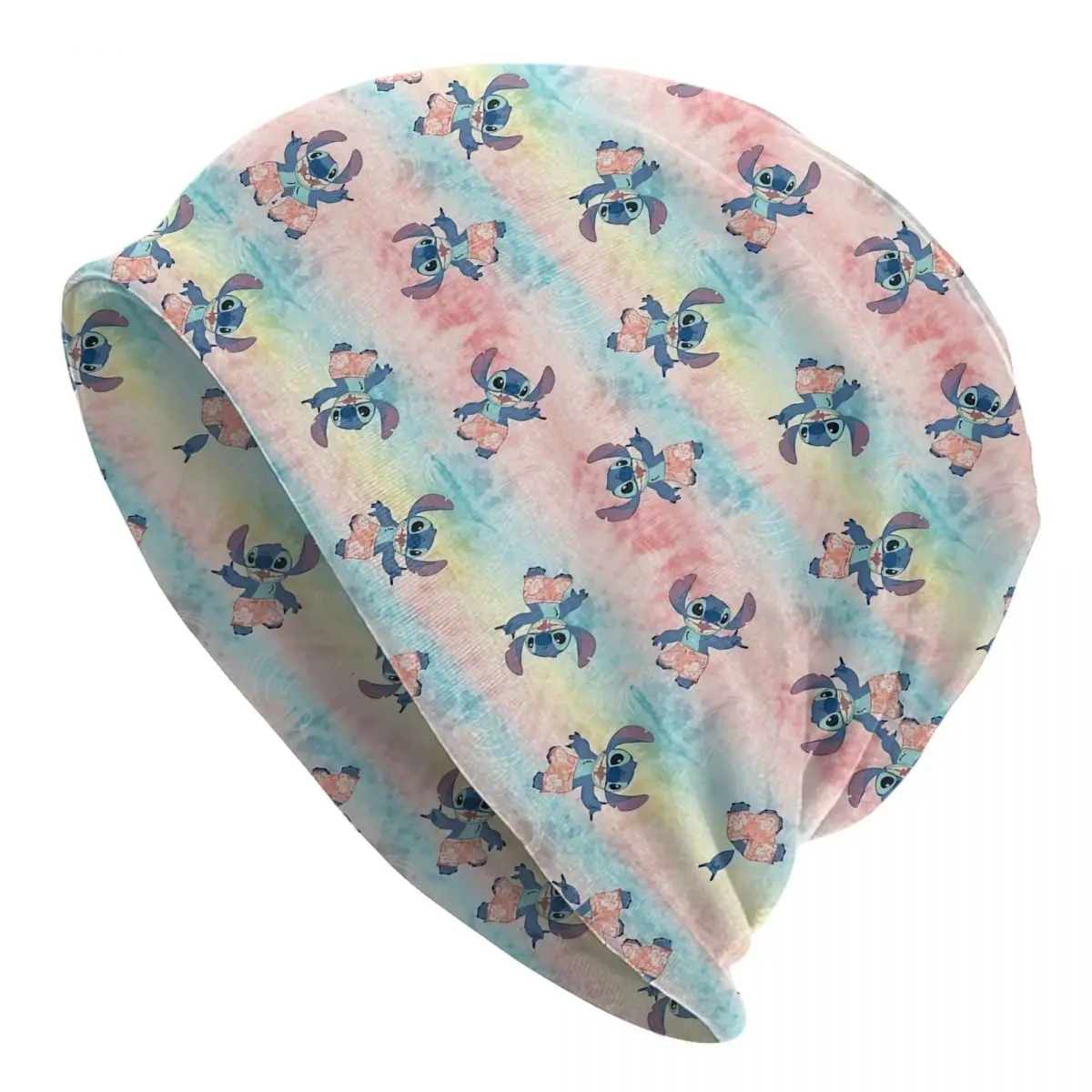 

Лило и Стич аниме капот шапки винтажные уличные шапочки с героями мультфильмов Skullies шапки унисекс теплые шапки с повязкой на голову