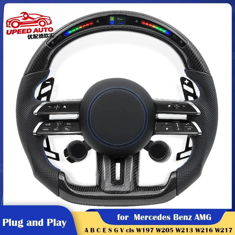 

For LED OLED Button Car Steering Wheel Mercedes Benz AMG W167 W177 W190 W205 W206 W213 W217 W222 W223 X253 W290 W292 W463 W464