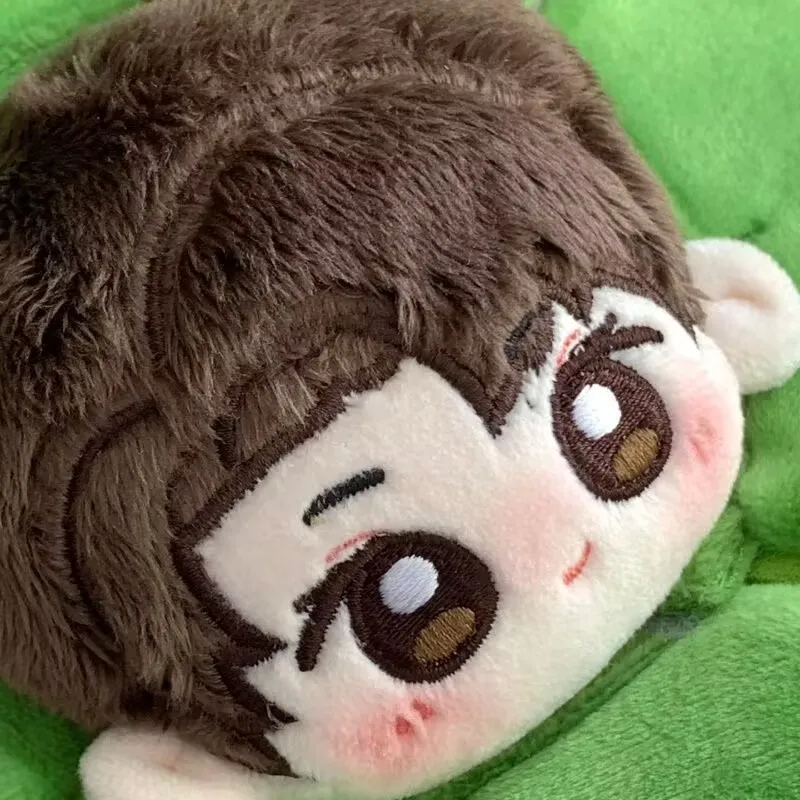 【 انخفاض الكمية المتبقية 】 Youfei 'Wang Yibo Xie Yun' سمة فطيرة الربيع الصغيرة 10 سم دمية قطنية قابلة للجمع