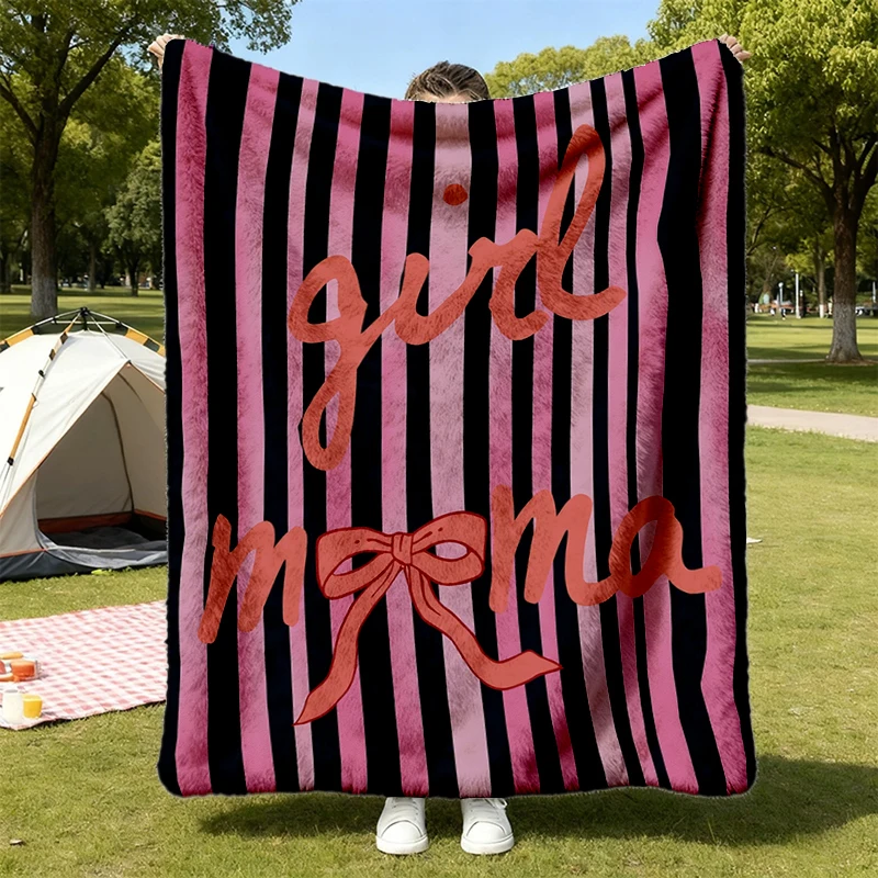 Mama Flannel Blanket, First Time Mom, Mother's Day Gift, Mama Flannel Throw, Mom of Cozy Blanket, Trendy Mama, New Mom G