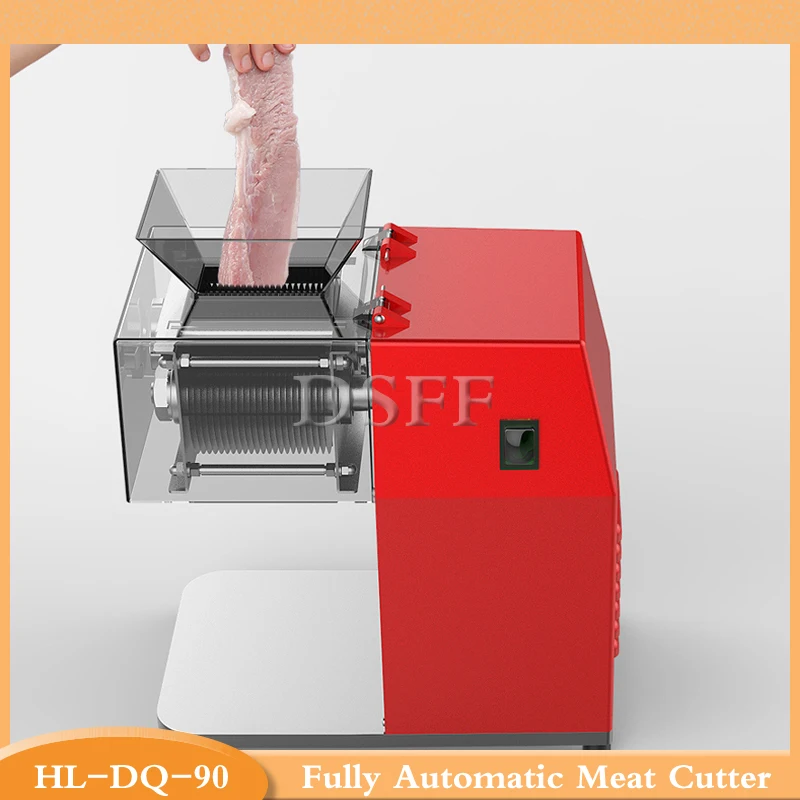 

Commercial Fully Automatic Electric Chicken Fillet Chopping Machine Fresh Pork And Beef Slicing Machine