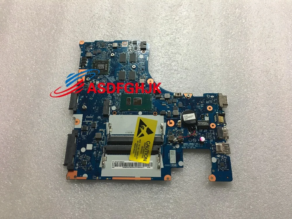 Original l BMWQ1 BMWQ2 NM-A481 For Lenovo IdeaPad 300-15 300-15ISK Laptop Motherboard WITH SR2EU  100% TESED OK