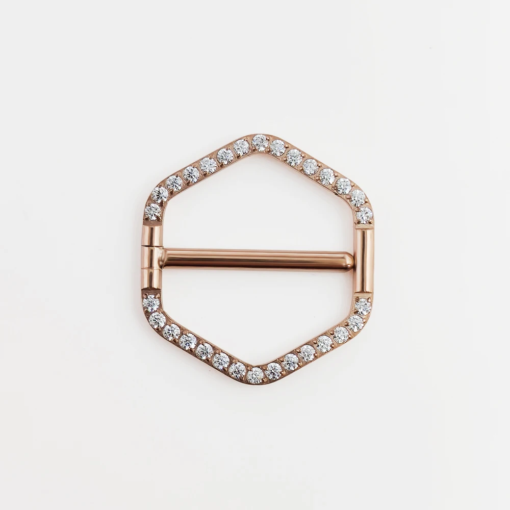 16G Titanium Nipple Ring, Sexy Body Jewelry