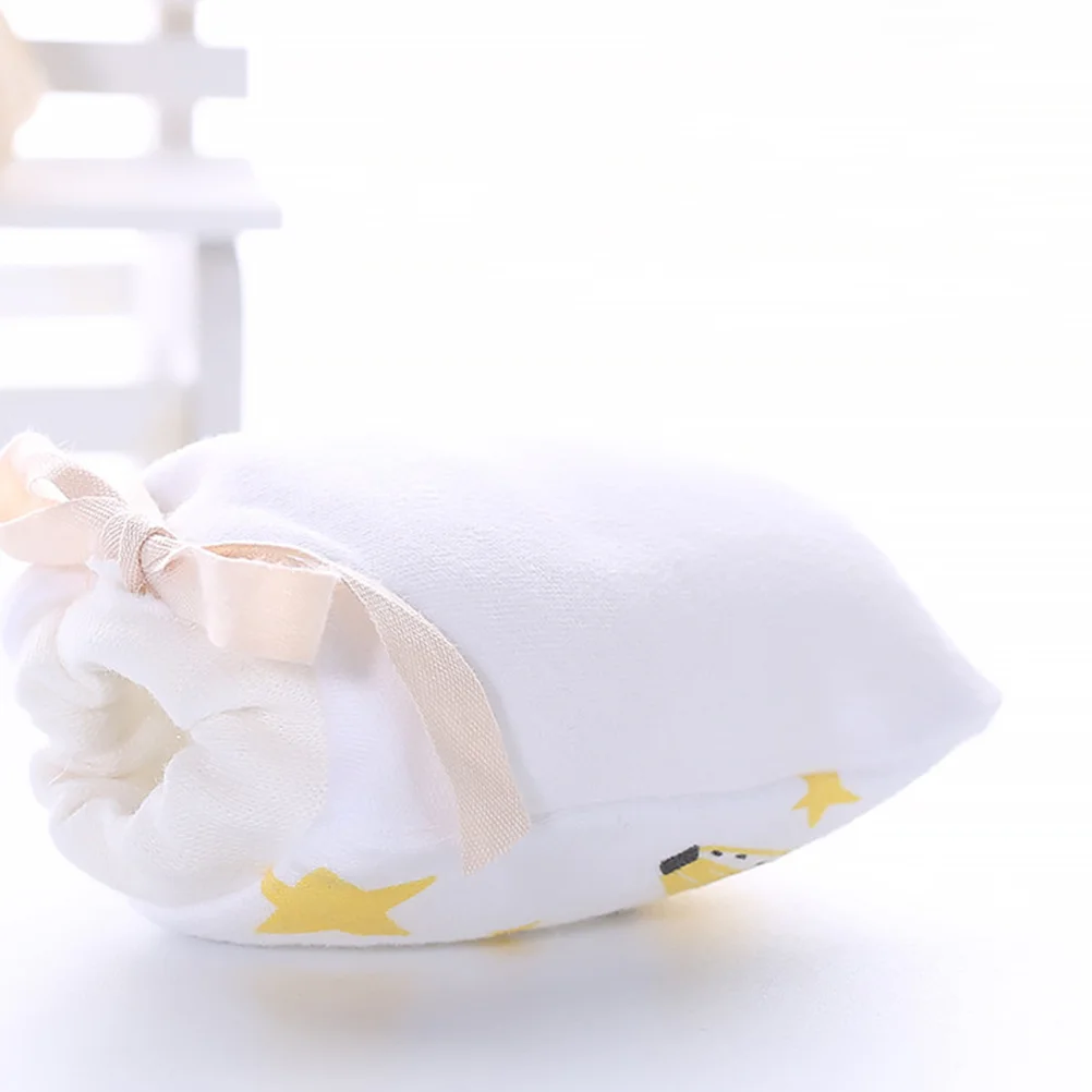 

3pcs Adjustable Baby Gloves Newborn Infant Baby Mitten Mittens Soft Breathable Premium Infant Mitten Quality White