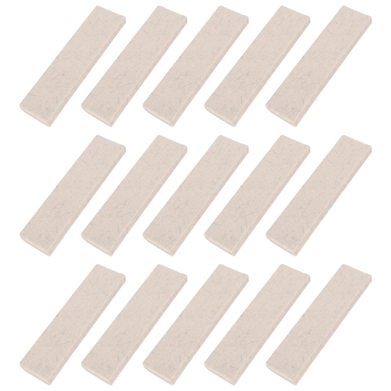 Lã Sentiu Resistência Drag Pad para Exercício Bike Brake Pads, Replacement Part, Spinning Bike Brake Pads, 15 Pcs