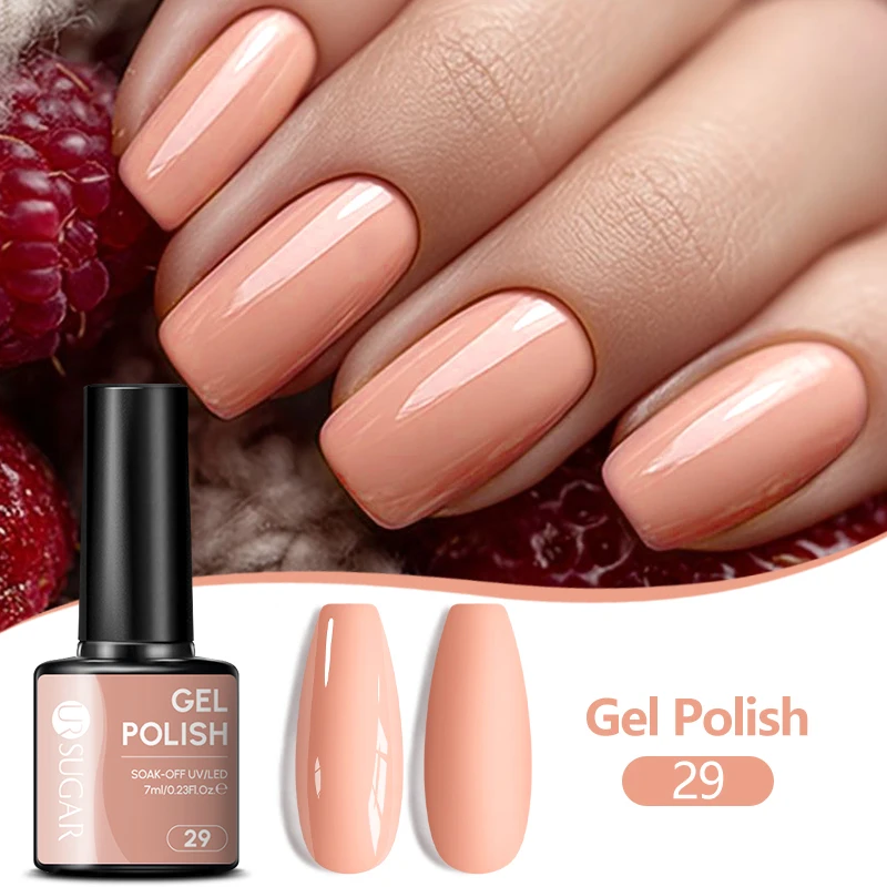 UR SUGAR 7ML Nagellak Fresh Macaron 107 Kleuren Alles voor Manicure Semi Permanente Soak Off LED UV Langdurige Nagelkunst Lak