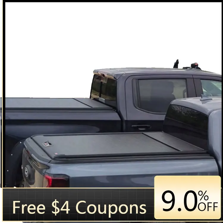 

Deren High QualityElectric Tonneau Cover for Ranger GMC Sierra Pickup Aluminum Alloy Roller Shutter Lid Waterproof and Feature
