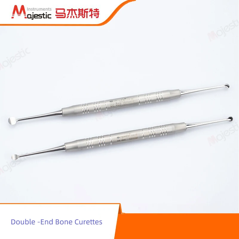 Dental Bone Curettes Periosteum Separator Flap Flipper Tooth Scraper Oral Implant Gum Stripping Digging Spoon Dental Tool